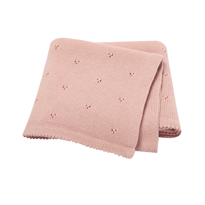 Muslin Cotton Bedspread - Doce cor sólida bebê recém-nascido meninos