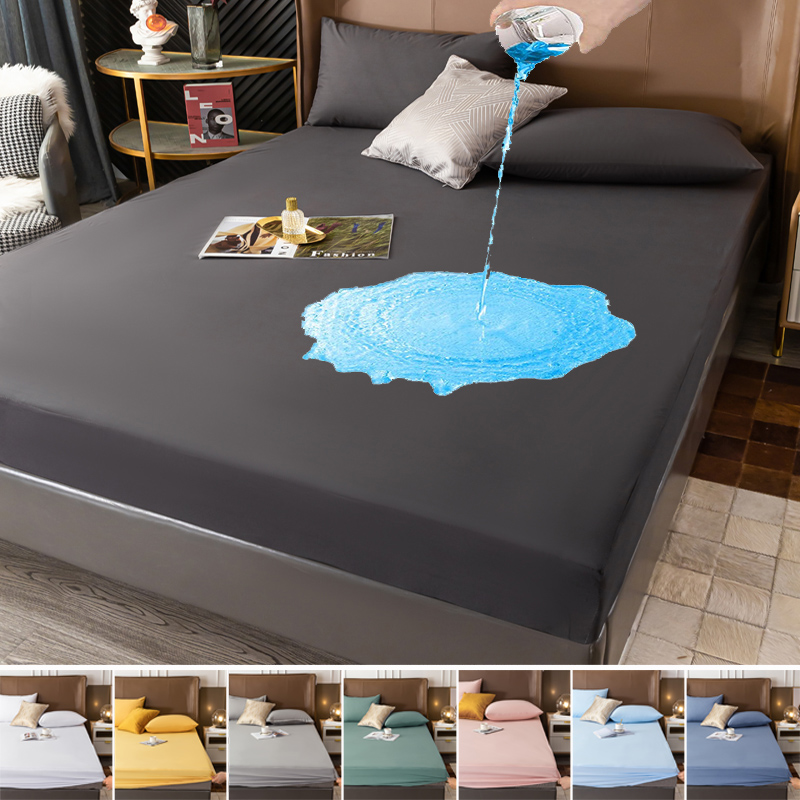 Waterproof Mattress Protector Breathable - 100% capas de colchão à prova