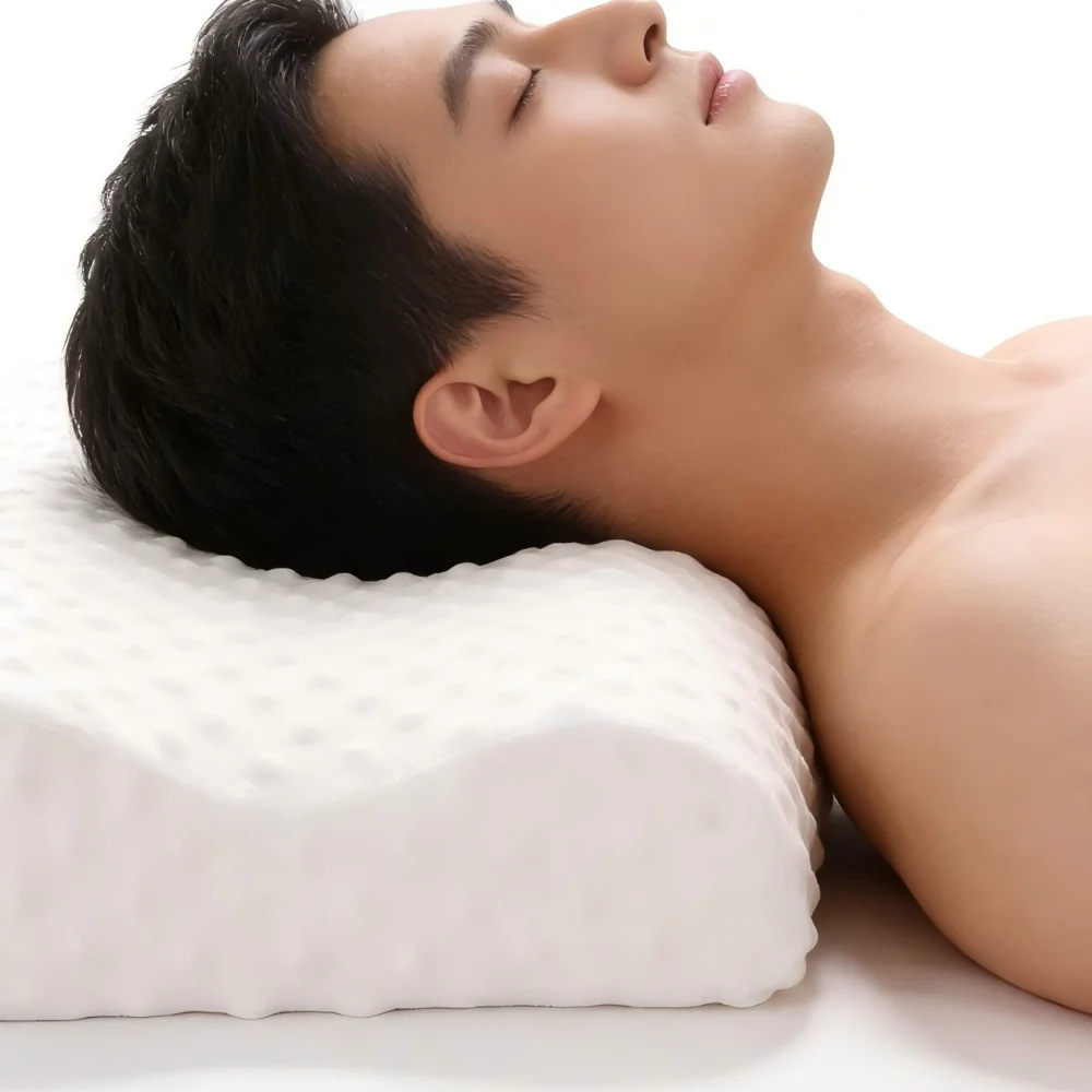 Memory Foam Orthopedic Pillow Neck Pain - Almofada Ajustável de Espuma de Memória
