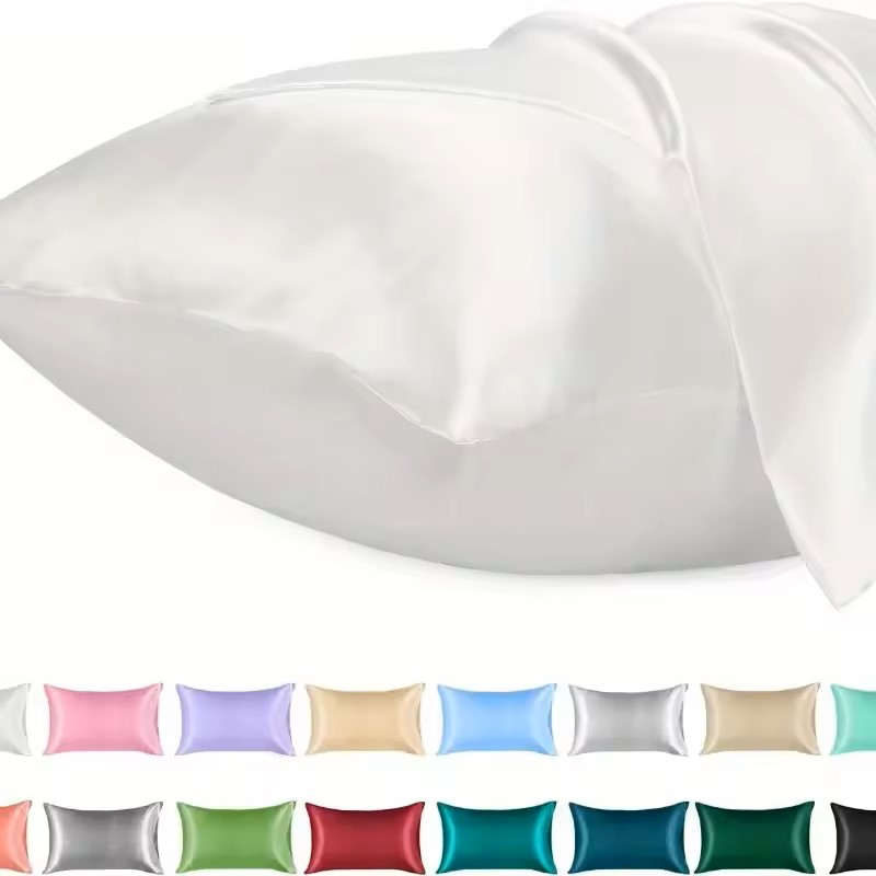 Satin Silk Pillowcase Hair Skin - 1PC Fronha de Cetim para Cabelo
