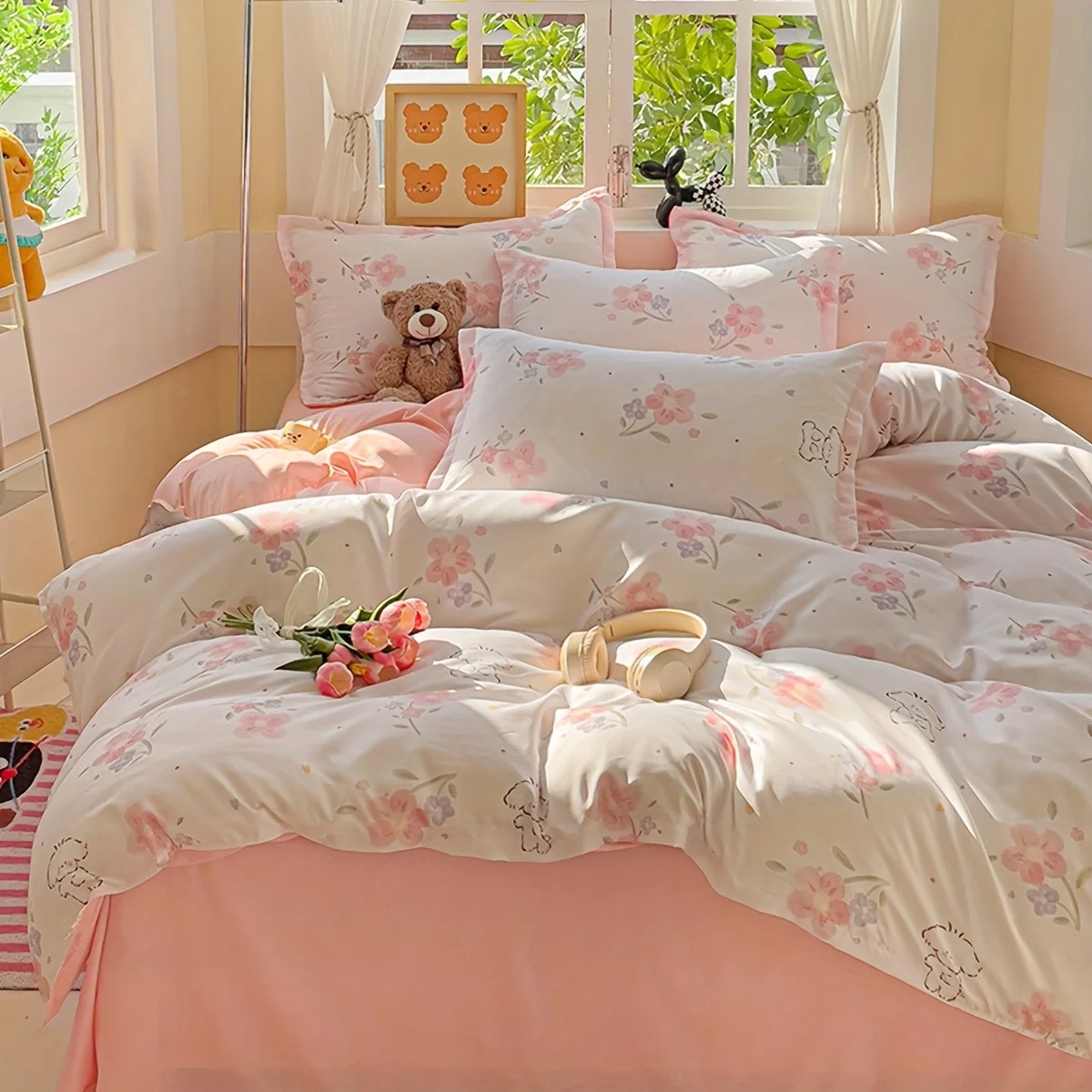 Conjunto de Capa de Edredom Es - Duvet Cover Sets With Zipper avaliação e preço