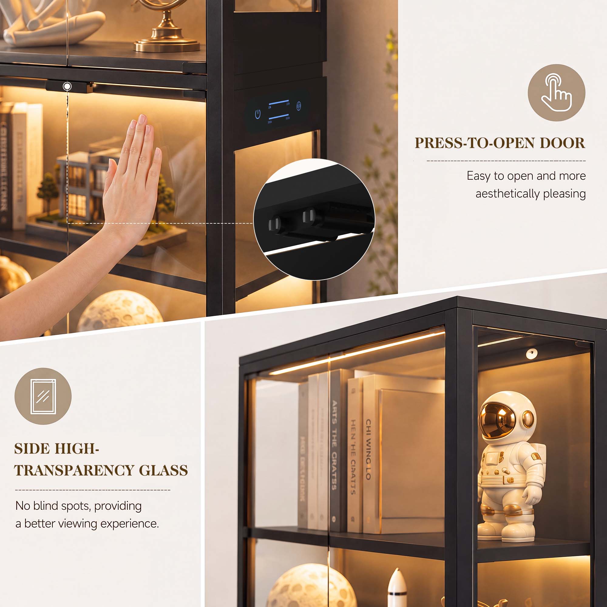 Armário Expositor TCGBKAF de 5 - Lighting avaliação e preço