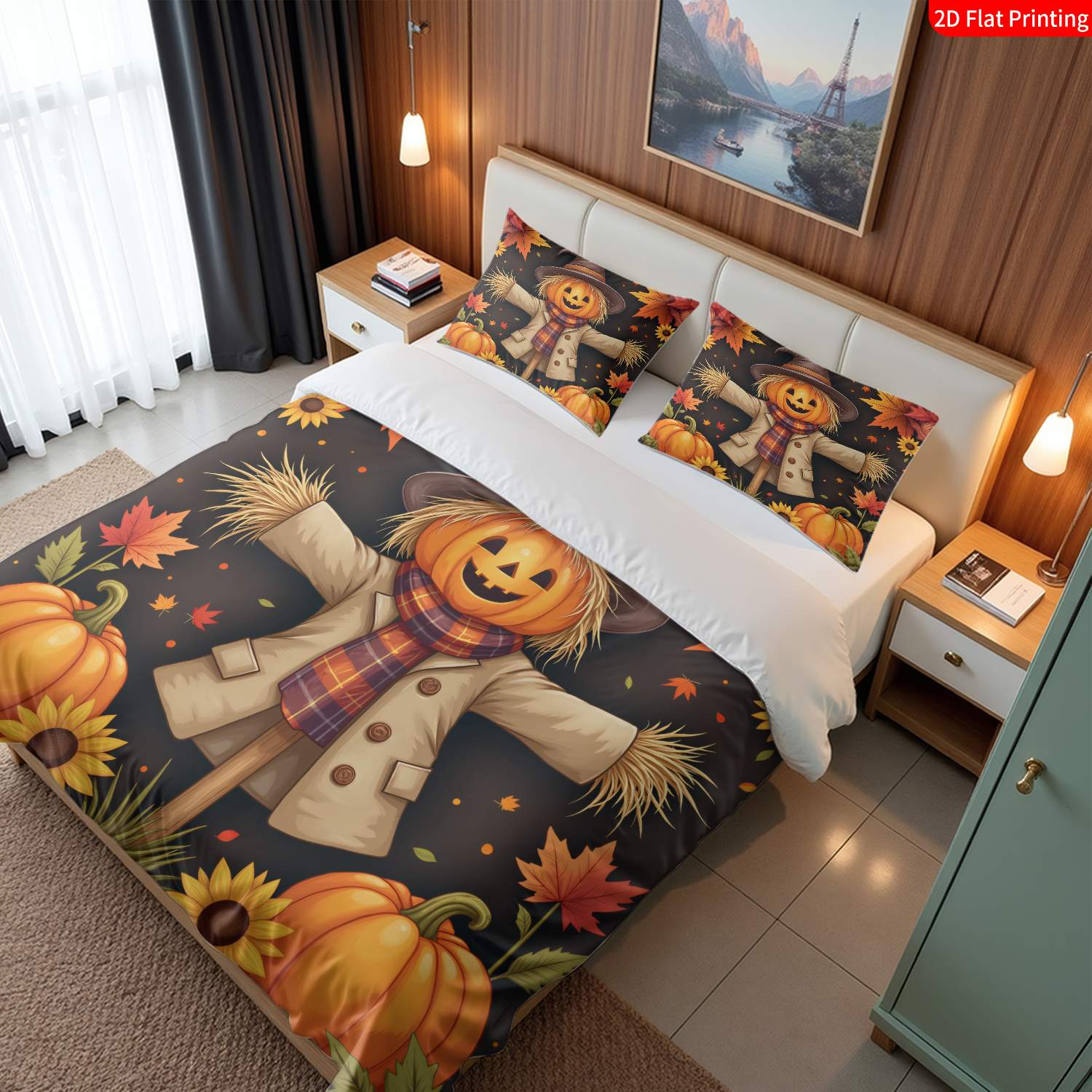 Conjunto de Capa de Edredom co - Duvet Cover Sets With Zipper avaliação e preço
