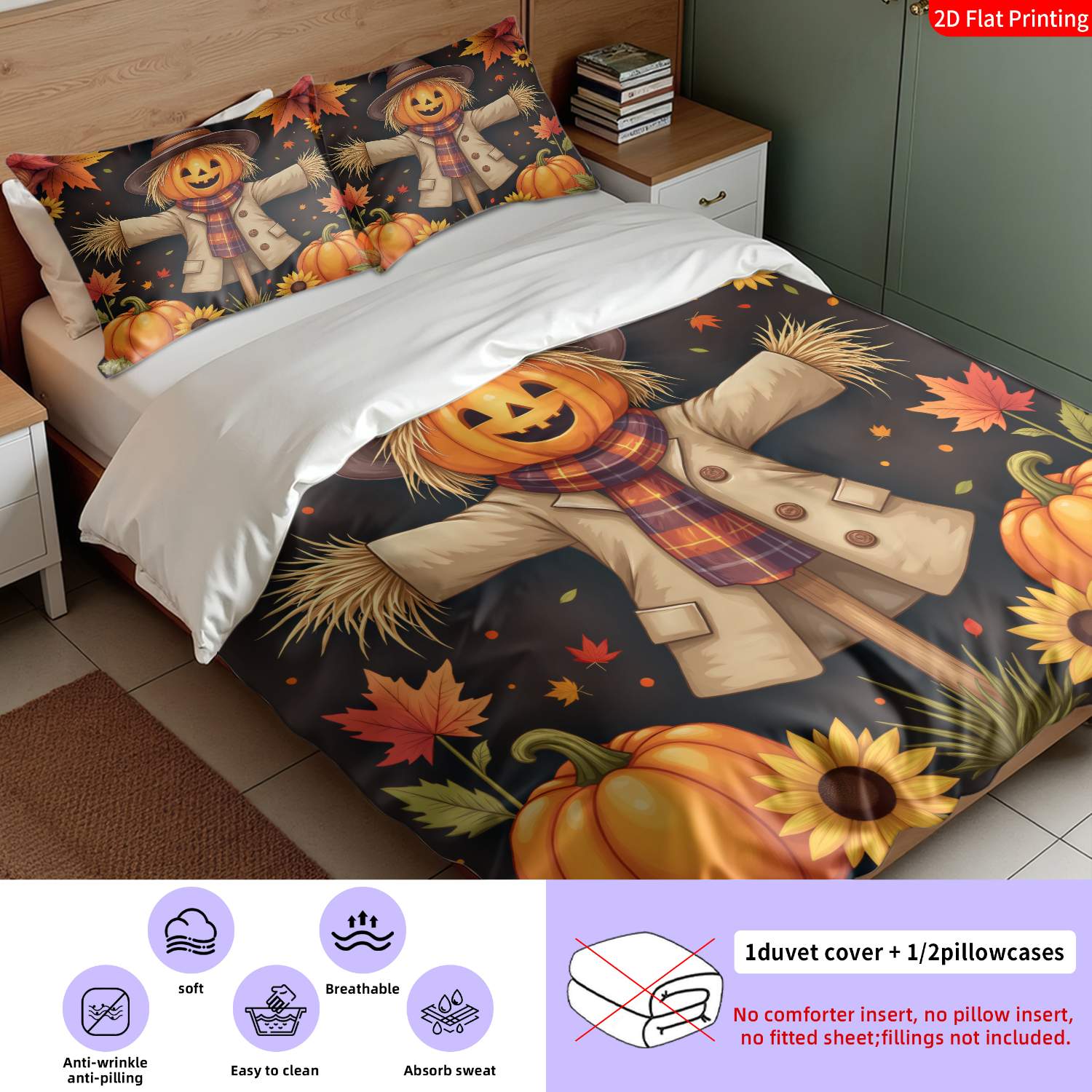 Conjunto de Capa de Edredom co - Duvet Cover Sets With Zipper avaliação e preço