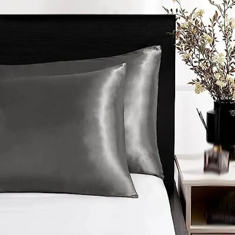 Funda de Almofada de Seda Sati - Satin Silk Pillowcase Hair Skin avaliação e preço