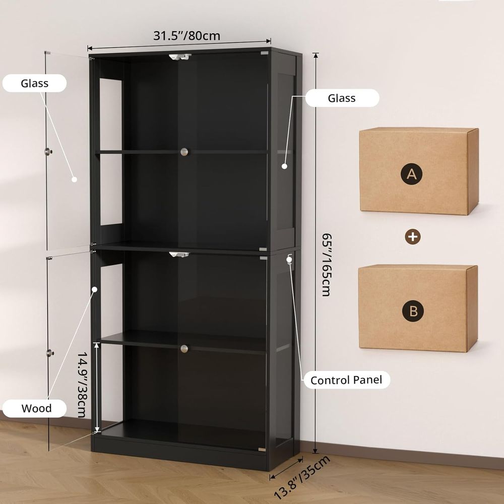 Armário Expositor com Porta de - Lighting avaliação e preço