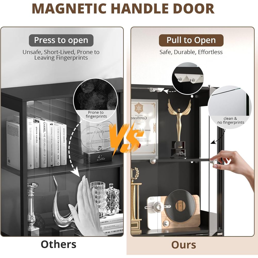 Armário Expositor com Porta de - Lighting avaliação e preço