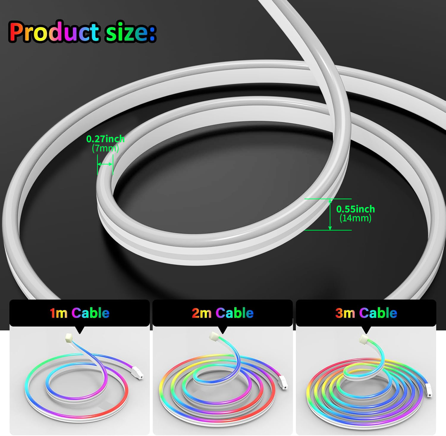 Fita de Luz Neon Flexível RGBI - Lighting avaliação e preço