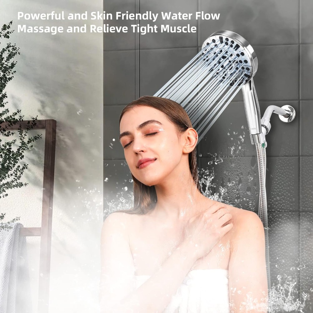 Chuveiro de Alta Pressão com 1 - High Pressure Shower Head Handheld avaliação e preço