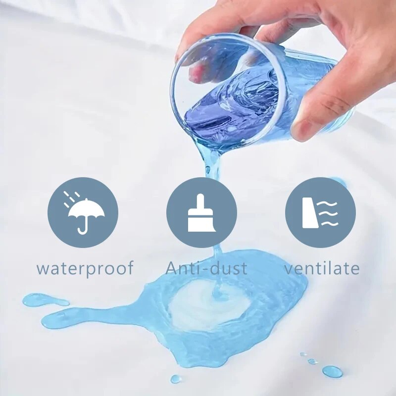 Protetor de colchão impermeáve - Waterproof Mattress Protector Breathable avaliação e preço