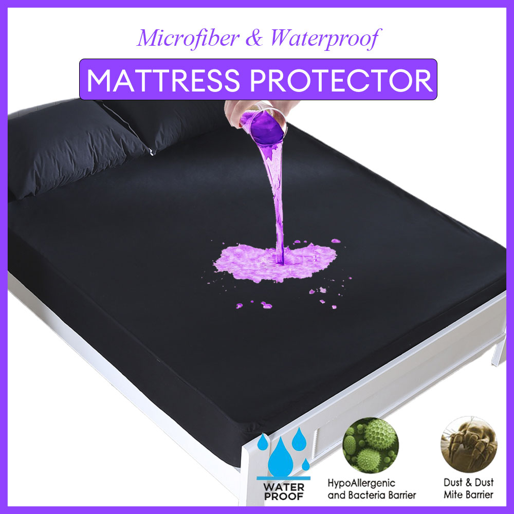 Protetor de colchão sólido cap - Waterproof Mattress Protector Breathable avaliação e preço