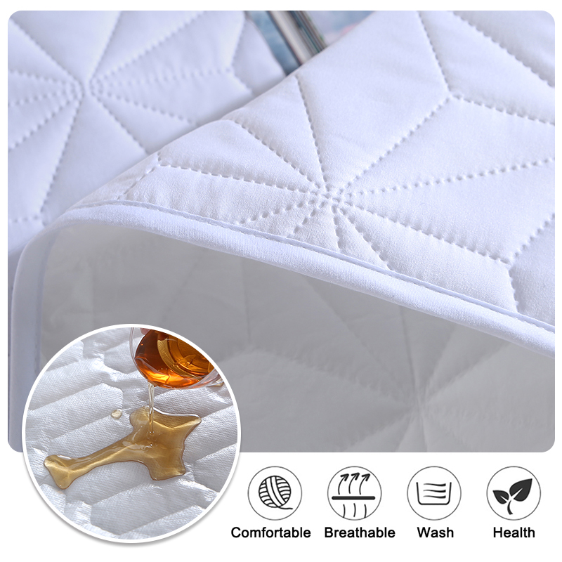 Colcha impermeável capa de cam - Waterproof Mattress Protector Breathable avaliação e preço