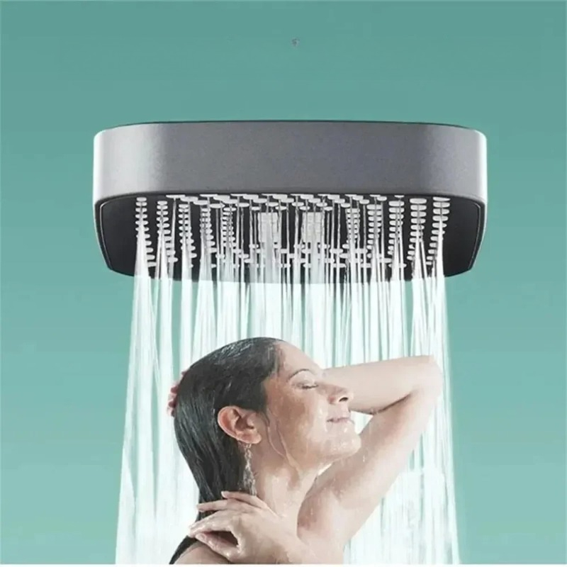 Chuveiro de mão quadrado com 3 - High Pressure Shower Head Handheld avaliação e preço