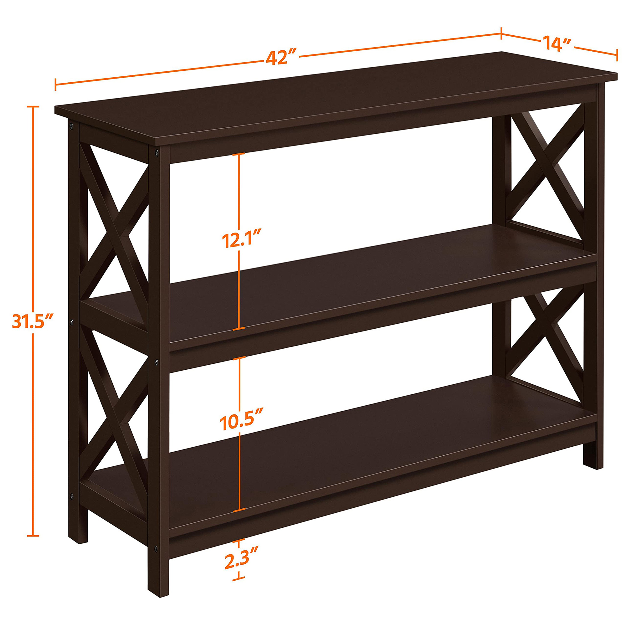 Mesa de consola para arrumação - Storage & Organization avaliação e preço