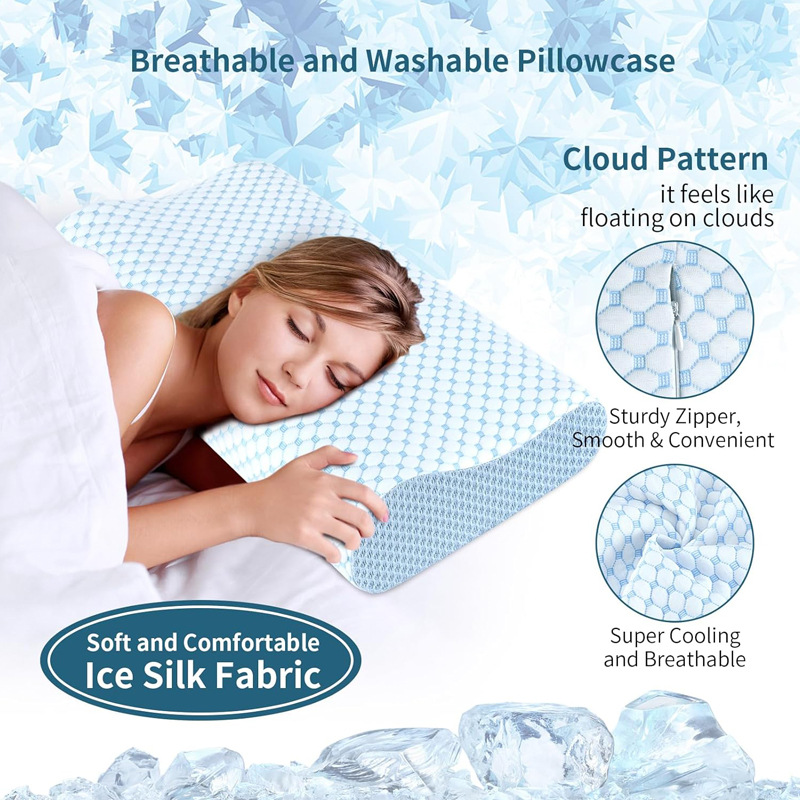 Travesseiro de recuperação len - Anti Snore Contour Pillow avaliação e preço