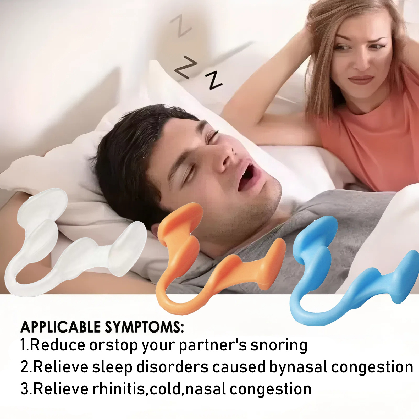 10PCS Dilatador Nasal de Silic - Anti Snore Contour Pillow avaliação e preço