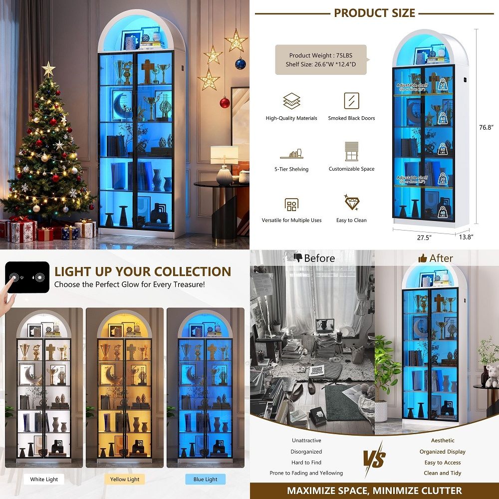Armário Expositor com Portas e - Storage & Organization avaliação e preço