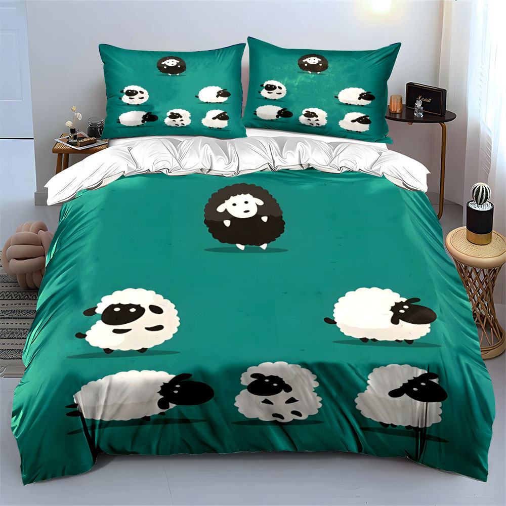 Conjunto de capa de edredom co - Duvet Cover Sets With Zipper avaliação e preço