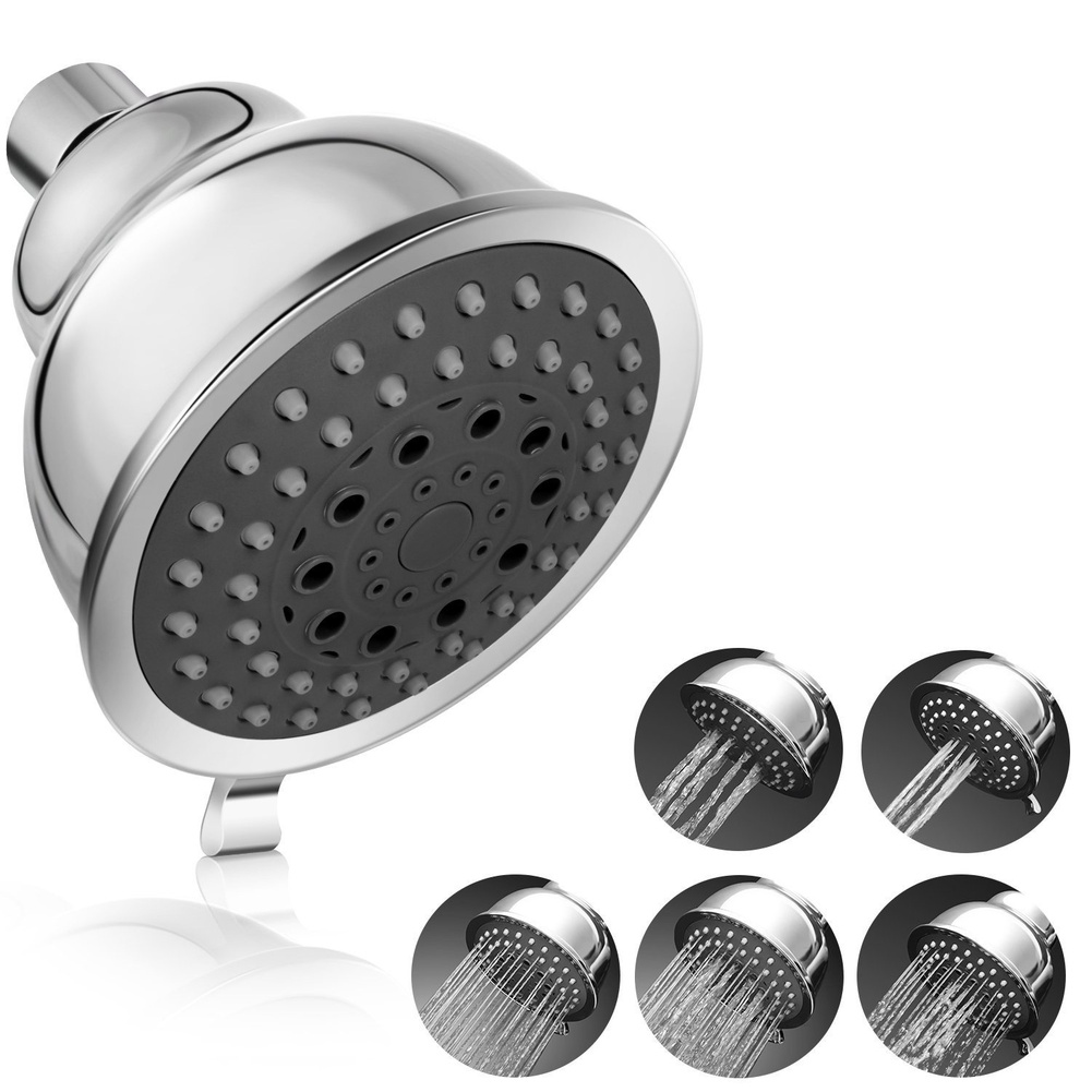 Chuveiro de Banheiro com 5 Mod - High Pressure Shower Head Handheld avaliação e preço