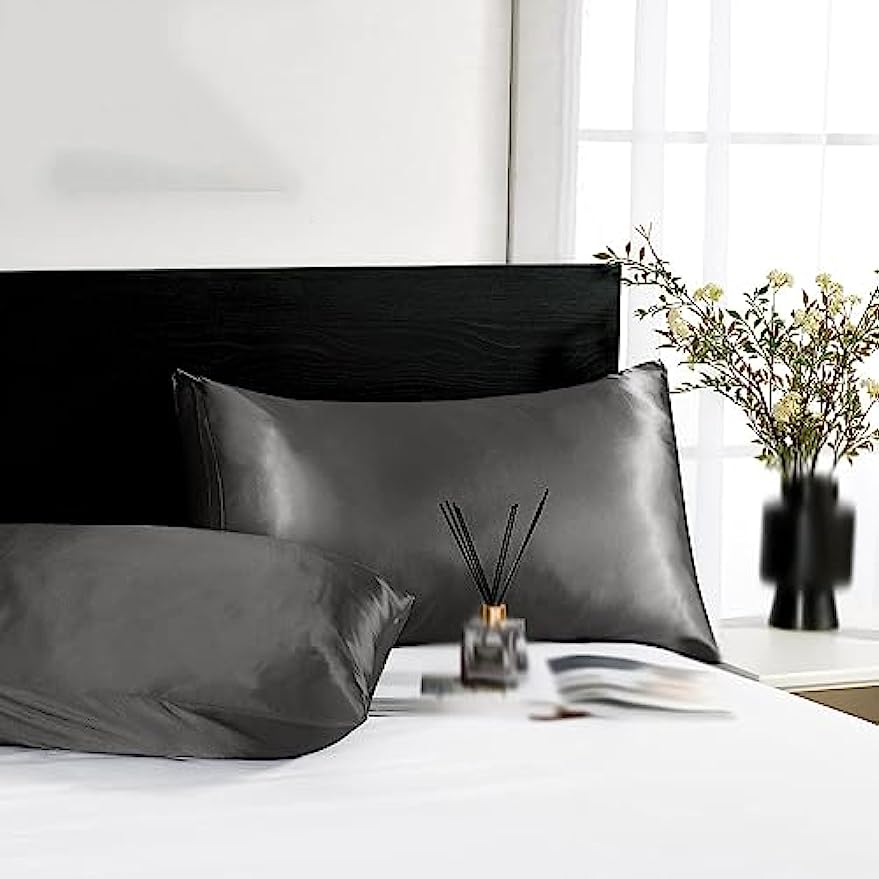 Conjunto de 2 Fronhas de Seda  - Satin Silk Pillowcase Hair Skin avaliação e preço
