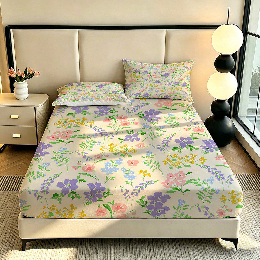 Jogo de Lençol Ajustável com E - Fitted Bed Sheets Deep Pocket avaliação e preço