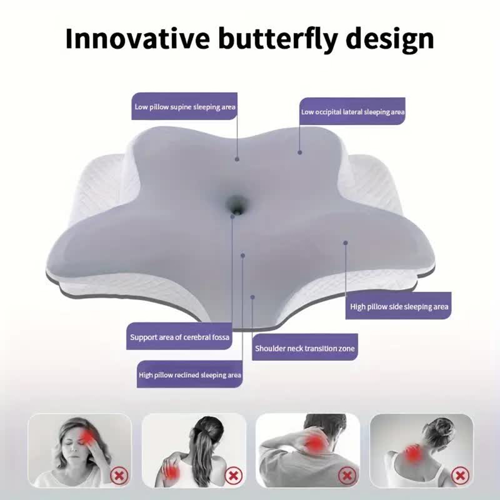 Almofadas de espuma de memória - Anti Snore Contour Pillow avaliação e preço